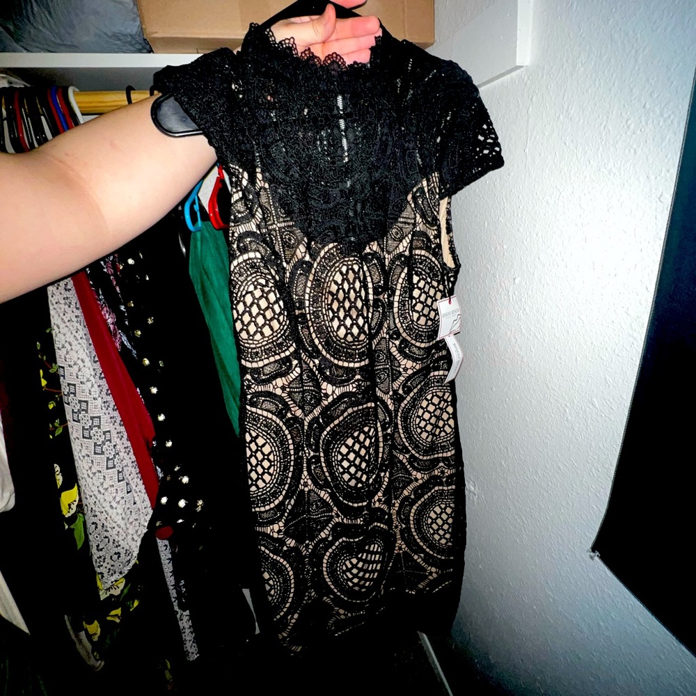 Chic black dress “Bisou Bisou”